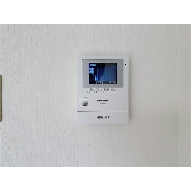セキュリティ　来客は映像で確認できます