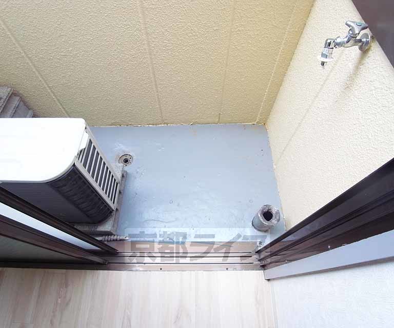 その他設備　洗濯機はこちらに置けそうです