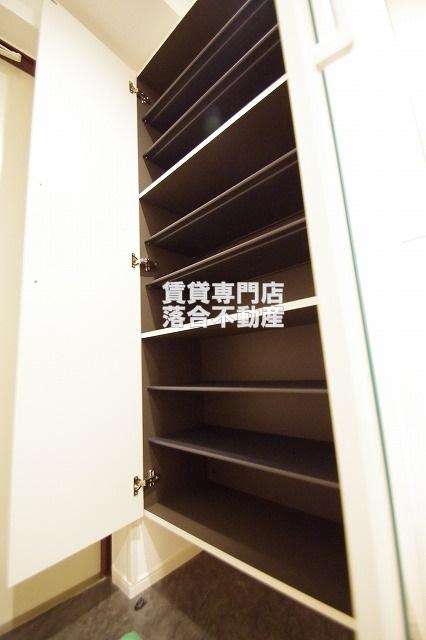 収納　広々シューズ収納♪