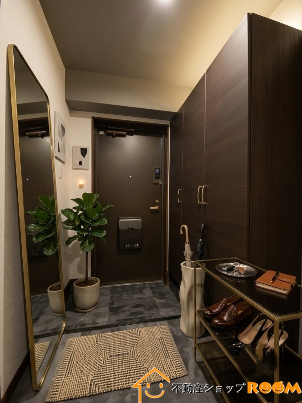 玄関　画像はイメージです、家具家電はつきません。