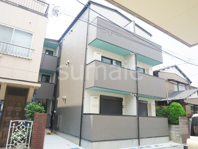 建物外観　閑静な住宅地にあるアパートです。