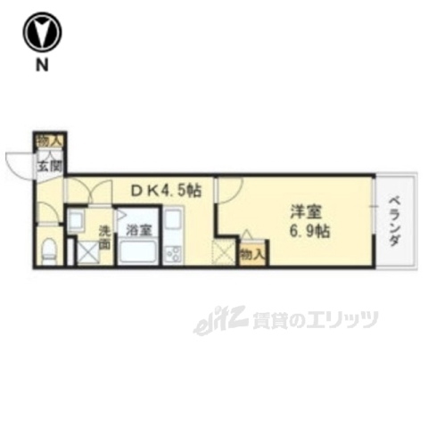 クレアール塚口2の間取り写真
