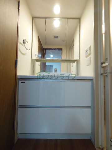 洗面設備　別部屋の参考写真になります。