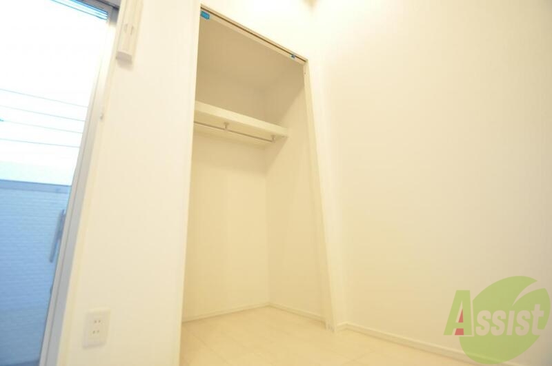 収納　同仕様のお部屋です。