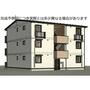 建物外観　完成予想図につき実際とは多少異なる場合があります