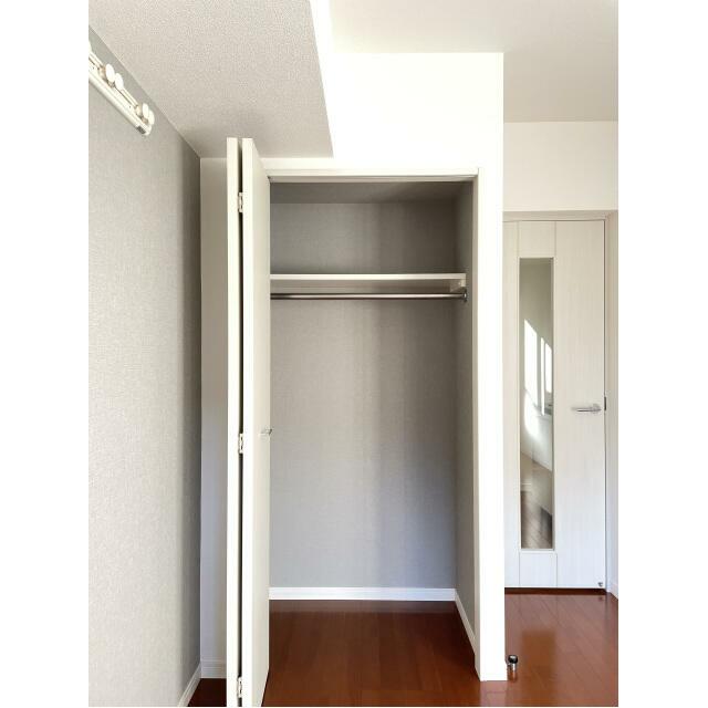 収納　クローゼット完備。