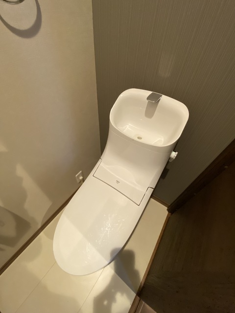 トイレ　落ち着き空間。
