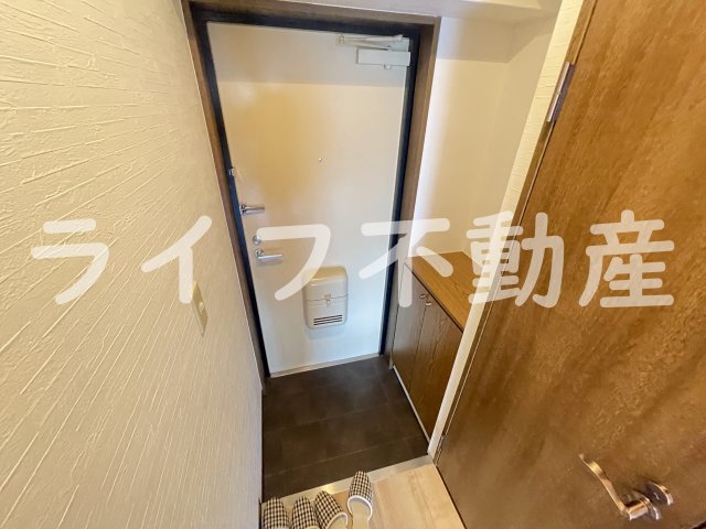 玄関　ゆったりとした玄関です