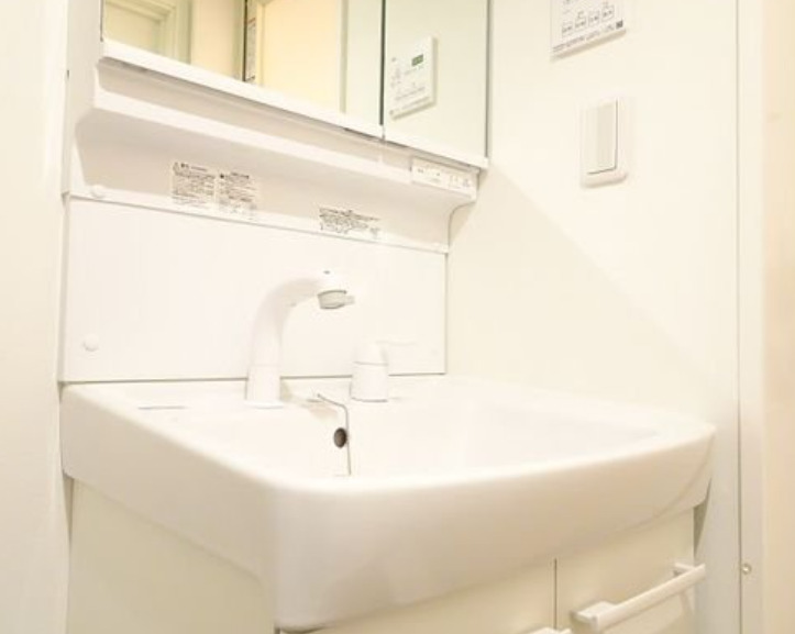 洗面設備　別部屋の画像を使用しております。