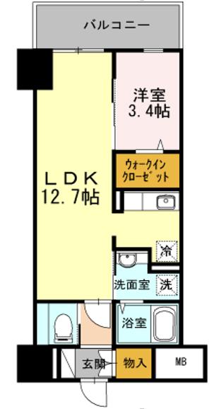 LaSante 梅田北の間取り写真