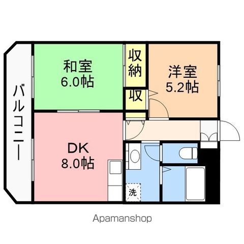 2DK Mansion in Chuo-ku, Niigata, Niigata — photo 2 of 3