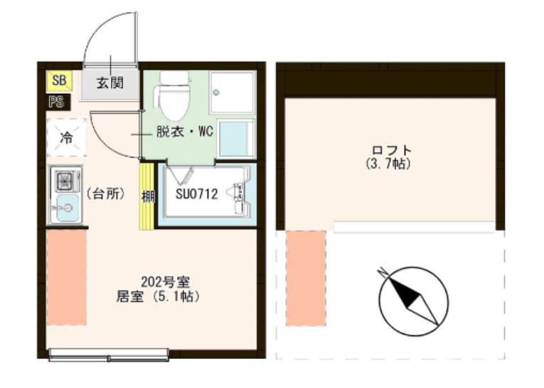 金町BASEの間取り写真