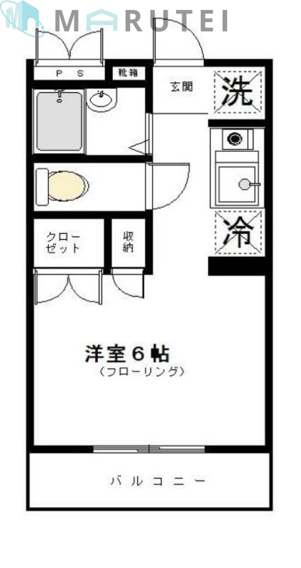 ハイツワイエムの間取り写真