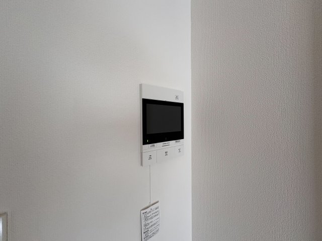 セキュリティ　インターホンです