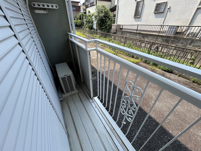 バルコニー　日当たり良好のベランダ♪