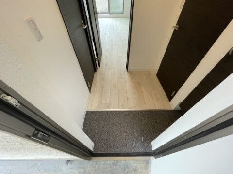 玄関　明るい玄関です
