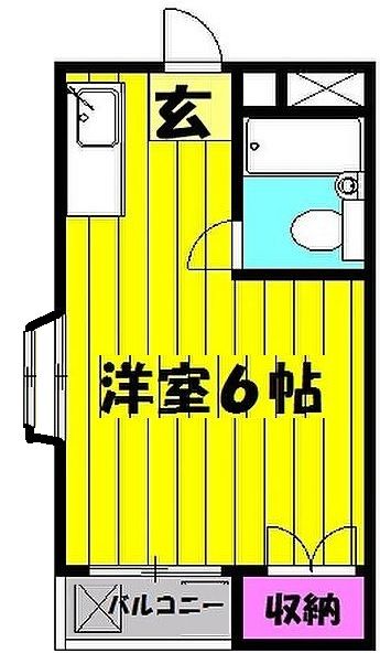 エルムーントビサンの間取り写真