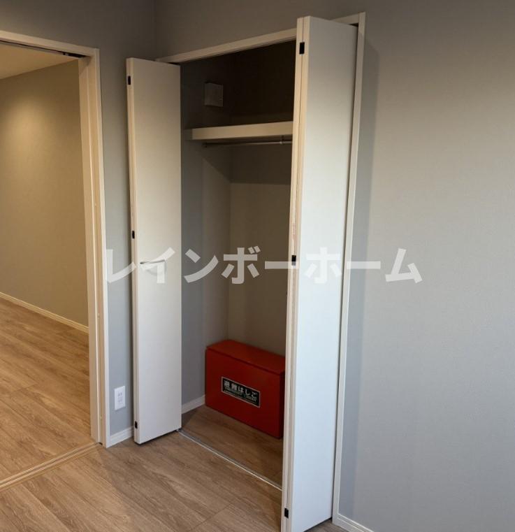 収納　大きなスペースがあり、収納には困りません