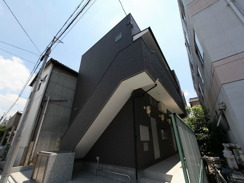 建物外観　外観　デザイナーズ　光インターネット無料