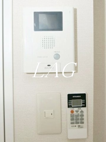 セキュリティ　モニター付きインターホンです。