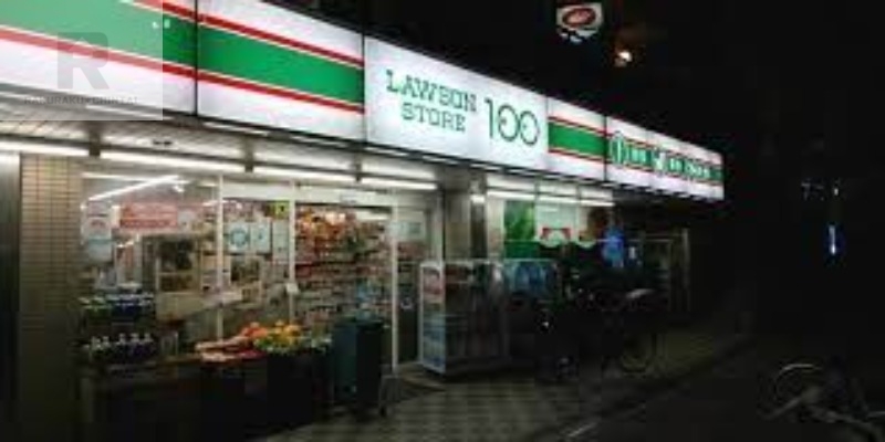 コンビニ　ローソンストア100東淀川豊新店（コンビニ）まで397m