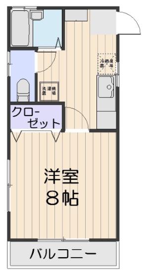 サンライズハイツの間取り写真