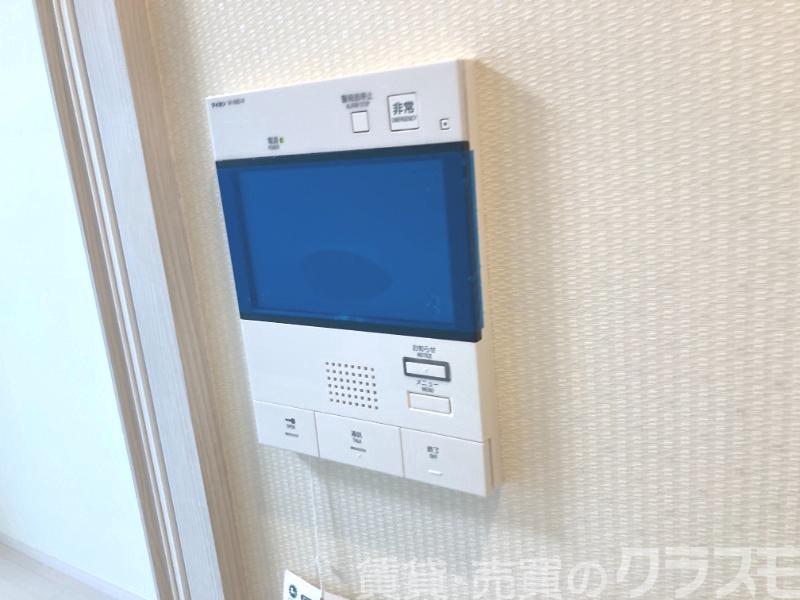 セキュリティ　来訪者が確認できるモニターホン♪