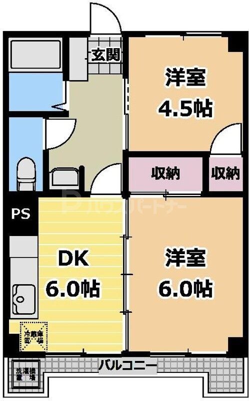 コーポ梅沢の間取り写真