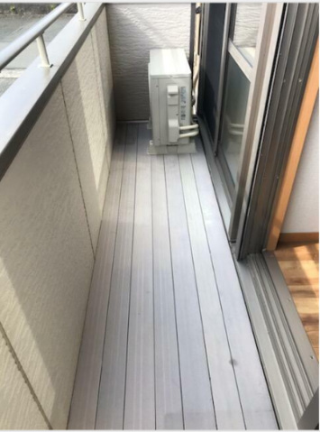 バルコニー　現況優先