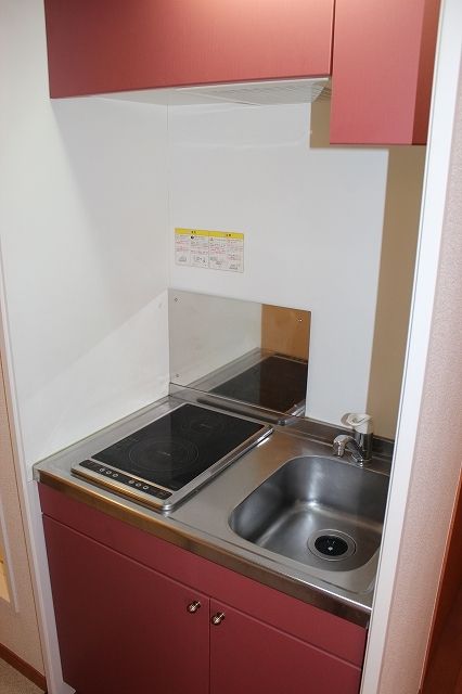 キッチン　２口電気コンロ