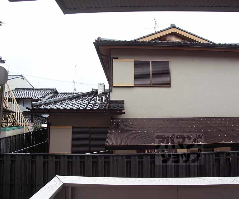 眺望　Ｂ１０２号室からの風景です。