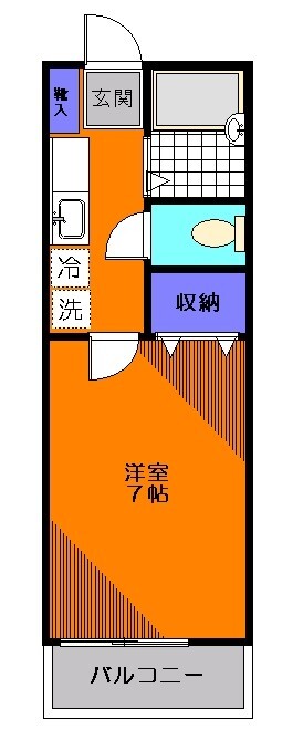 パレットヴィラの間取り写真