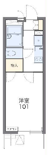 レオパレスアムール大宮IIの間取り写真