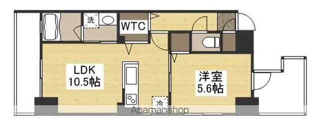 リビンコートSTUDIO岩田町の間取り写真