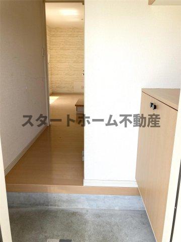 玄関　ゆったりとした玄関です