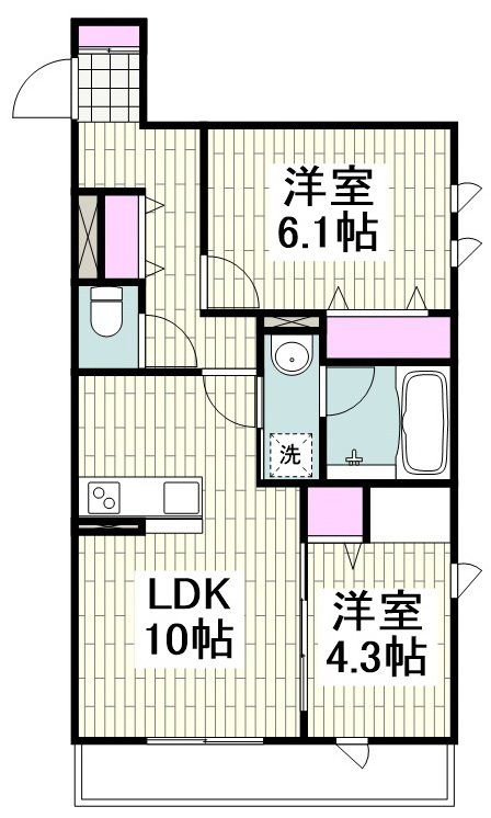 Casa138IIの間取り写真