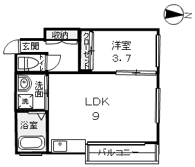 【HappyLifeMowの間取り】