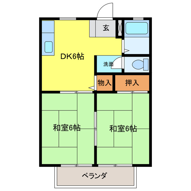 サンシティゴールドの間取り