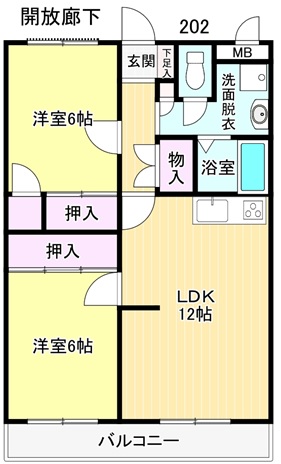 サンヴェールの間取り