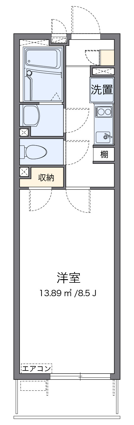 ヴァレッタの間取り