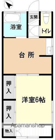 パレス安竜の間取り写真