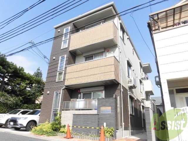神戸市東灘区魚崎北町のアパートの建物外観