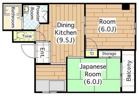 メゾンドールＤＯＩの間取り