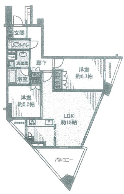 クリオ目白台壱番館の間取り