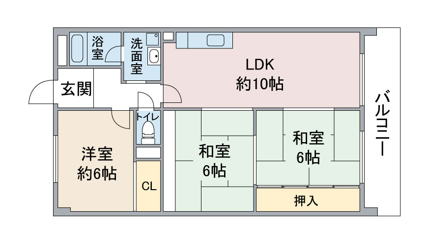 ニューアーバン一社の間取り