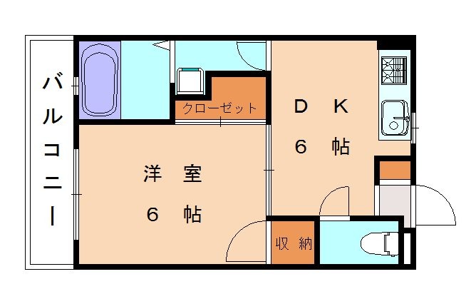 ステイトリー香椎の間取り