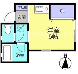 コーポ樹の間取り