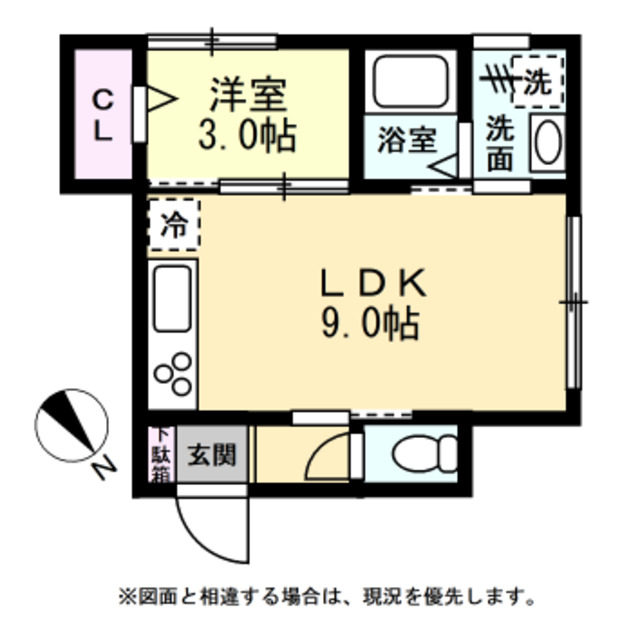 Grand Cube Aidenの間取り