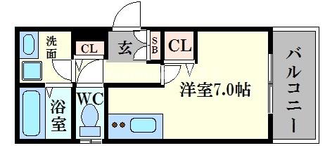 リバーヴィレッジ清水の間取り