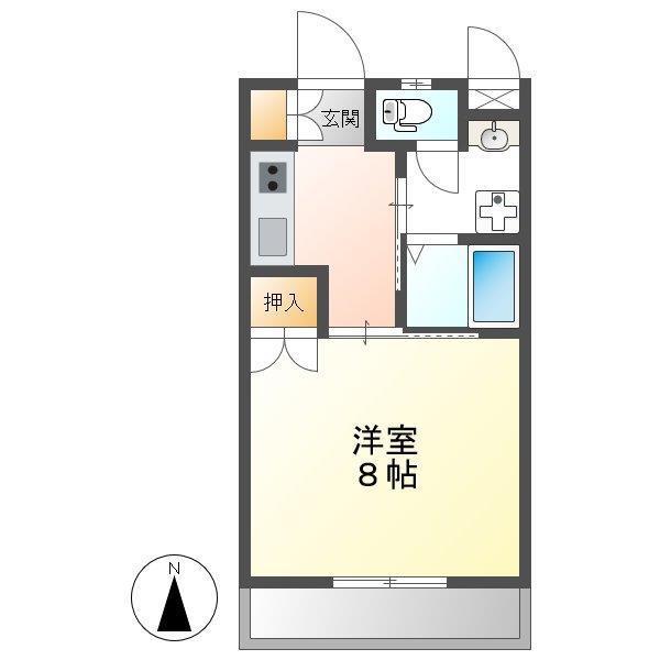 e-マンションミツワの間取り